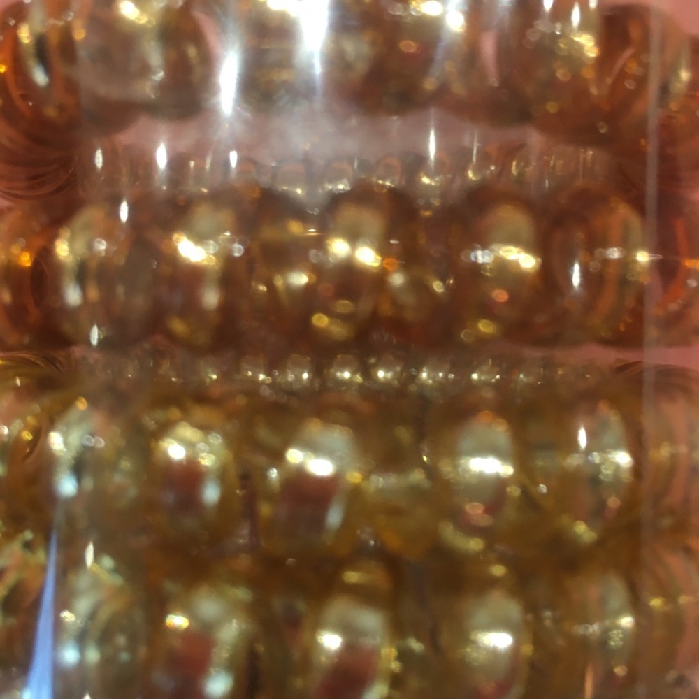 SPIRAL HAIR TIES NO CREASE PONYTAIL 10 PC! - Picture 9 of 10